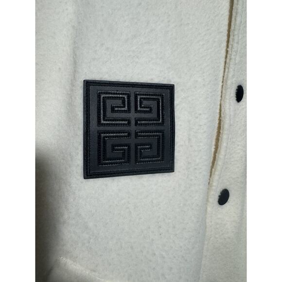 NWT Givenchy Bomber Jacket in Cream/Black - Picture 13 of 16